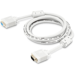 Кабель-удлинитель Buro CAB015S-06 VGA (m) VGA (f) 1.8м феррит.кольца серый [CAB015S-06]