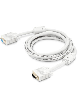 Кабель-удлинитель Buro CAB015S-06 VGA (m) VGA (f) 1.8м феррит.кольца серый [CAB015S-06]