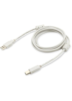 Кабель Buro USB A(m) USB B(m) 1.8м (USB2.0-AM/BM-1.8M-MG) феррит.кольца серый [USB2.0-AM/BM-1.8M-MG]