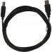 Кабель KingPrice KP-AmBm-v2-3m ver2.0 USB A (m) USB B(m) 3м черный [KP-AMBM-V2-3M]