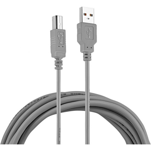 Кабель Buro USB A(m) USB B(m) 3м (BHP RET USB_BM30) серый (блистер) [BHP RET USB_BM30]