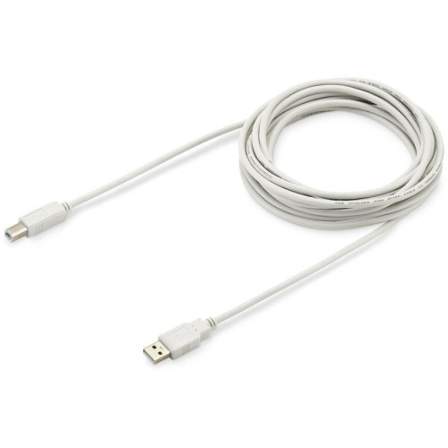 Кабель Buro USB A(m) USB B(m) 5м (USB2.0-AM/BM-5) [USB2.0-AM/BM-5]