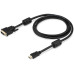 Кабель Buro HDMI (m) DVI-D (m) 1.8м (HDMI-19M-DVI-D-1.8M) феррит.кольца черный [HDMI-19M-DVI-D-1.8M]
