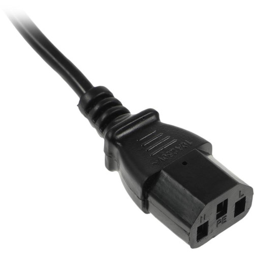 Кабель Ningbo RAN23-1000 Евровилка IEC C13 1.8м черный [RAN23-1000]