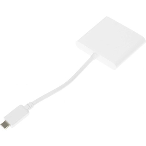 Переходник Buro USB Type-C (m) HDMI (f) USB 3.0 A(f) USB Type-C (f) (BHP RET TPC-HDM) белый [BHP RET TPC-HDM]