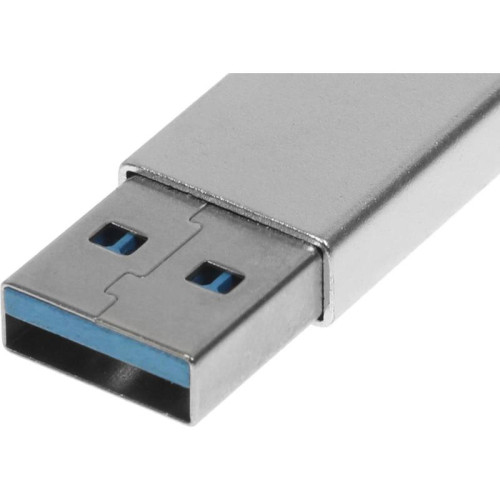 Адаптер Buro ver3.0 USB A(m) USB Type-C (f) (BU-USB3-AM-CF) серебристый
