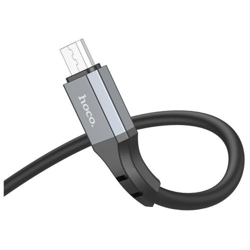Кабель Hoco X92 Honest Micro USB (m)-micro USB (m) 3м черный коробка