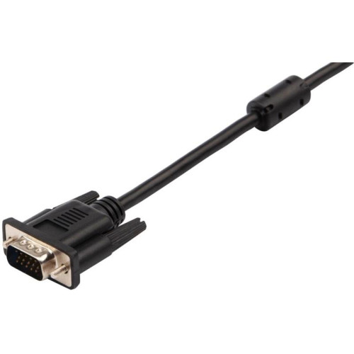 Кабель Rexant VGA (m) VGA (m) 3м (17-5505-6) феррит.кольца черный