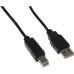 Кабель KingPrice KP-AmBm-v2-3m ver2.0 USB A (m) USB B(m) 3м черный [KP-AMBM-V2-3M]