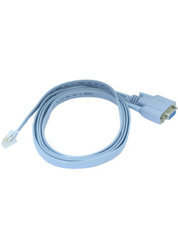 Кабель/ OSNOVO Консольный кабель 1 x Rj45, 1 x DB9 (female), 1,2м