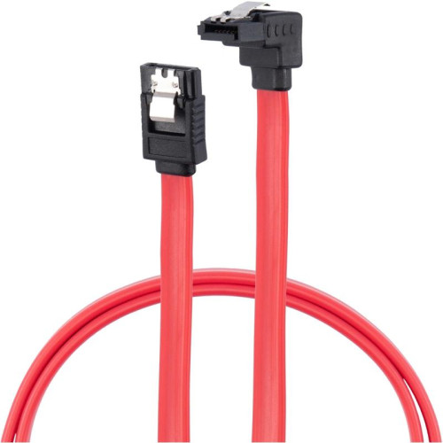 Кабель Buro SATA SATA 0.5м (BU-SATA-SATA-ANG-LOCK) красный [BU-SATA-SATA-ANG-LOCK]