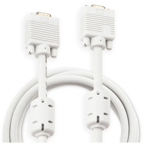 Кабель Buro CAB016S-06 VGA (m) VGA (m) 1.8м феррит.кольца серый [CAB016S-06]