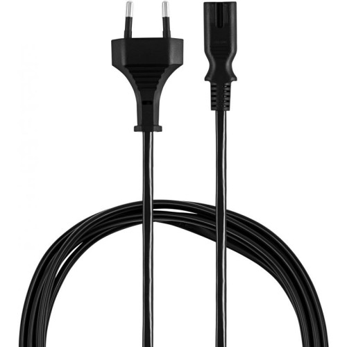 Кабель Buro BU-PCAB-1.8-2PIN IEC C7 (2-pin) Евровилка 1.8м [BU-PCAB-1.8-2PIN]
