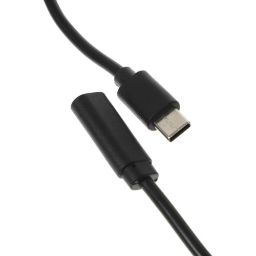 Кабель-удлинитель Buro USB Type-C (m) USB Type-C (f) 2м (BU-EXT-TYPEC-2M) черный [BU-EXT-TYPEC-2M]