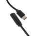Кабель-удлинитель Buro USB Type-C (m) USB Type-C (f) 2м (BU-EXT-TYPEC-2M) черный [BU-EXT-TYPEC-2M]