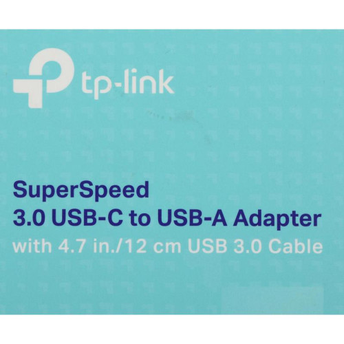 Переходник TP-Link UC400 USB Type-C (m) USB 3.0 A(f) 0.1м белый [UC400]
