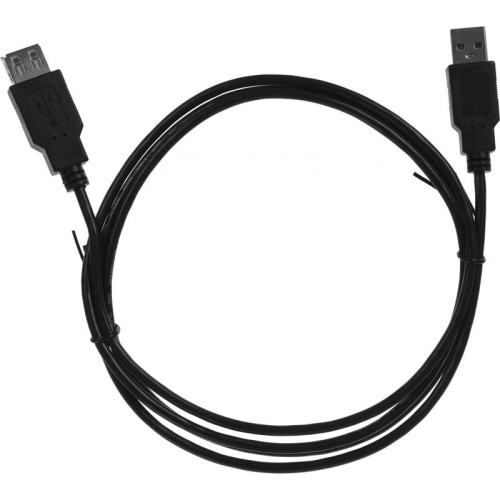 Кабель-удлинитель KingPrice KP-AmAf-v2-1.5m ver2.0 USB A(m) USB A(f) 1.5м черный [KP-AMAF-V2-1.5M]