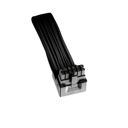 Кабель для корпуса/ Cable be quiet! 12V-2X6 / 12VHPWR 90° CABLE PCI-E, 700mm, Black