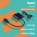 Переходник Buro HDMI (m) VGA (f) 0.1м (HDMI-M-VGA-F) [HDMI-M-VGA-F]