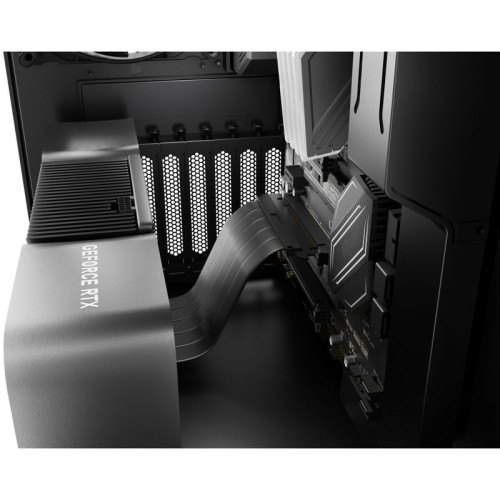 Кабель для корпуса/ Cable be quiet! RISER PCIe 4.0, 200mm, Black