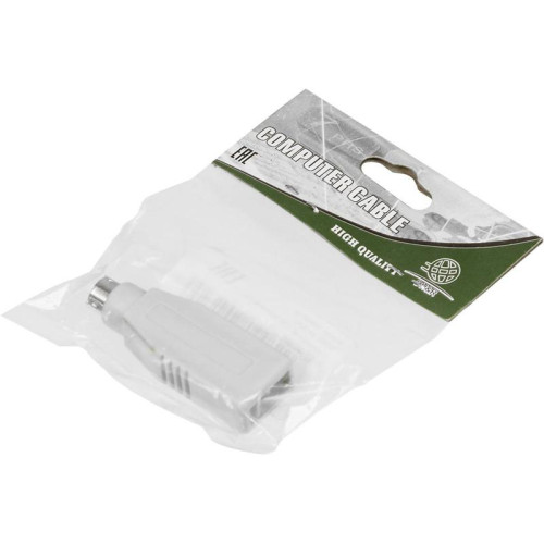 Переходник Ningbo MD6M PS/2 (m) USB A(f) (USB013A) серый [USB013A]