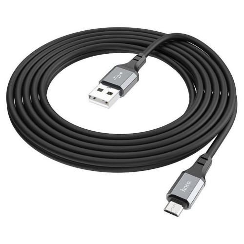 Кабель Hoco X92 Honest Micro USB (m)-micro USB (m) 3м черный коробка