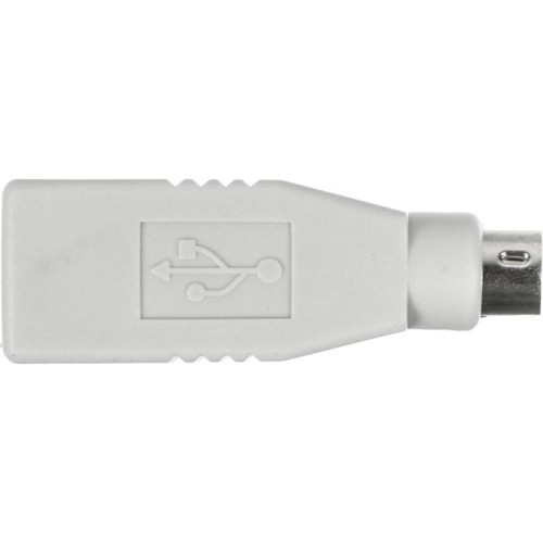 Переходник Ningbo MD6M PS/2 (m) USB A(f) (USB013A) серый [USB013A]