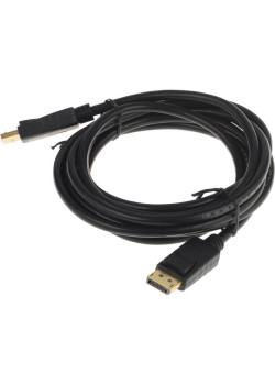 Кабель Buro BU-DP-v1.2-3m ver1.2 DisplayPort (m) DisplayPort (m) 3м черный (пакет)