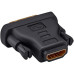 Адаптер Buro DVI-D (m) HDMI (f) (BHP RET ADA_HDMI-DVI) черный [BHP RET ADA_HDMI-DVI]