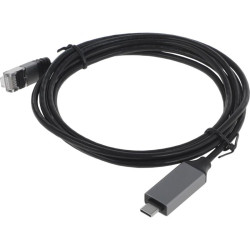 Кабель Buro BU-USB-C-LAN1000-2m USB Type-C (m) RJ-45 (m) 2м черный (пакет)
