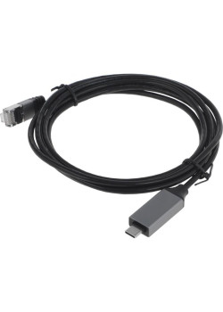 Кабель Buro BU-USB-C-LAN1000-2m USB Type-C (m) RJ-45 (m) 2м черный (пакет)