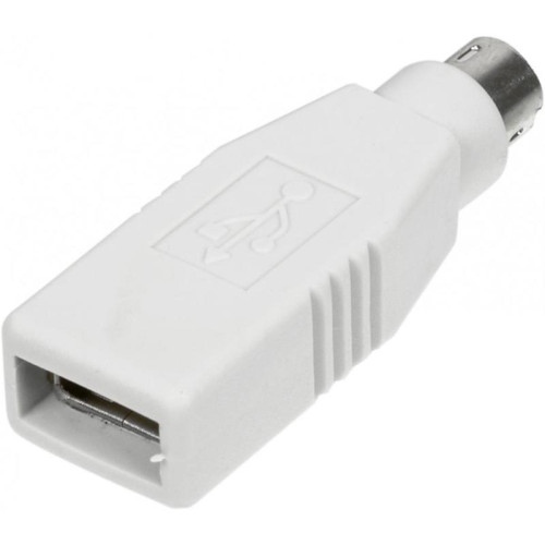 Переходник Ningbo MD6M PS/2 (m) USB A(f) (USB013A) серый [USB013A]