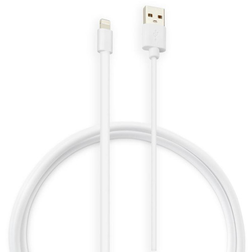 Кабель Buro BHP LIGHTNING 0.8 USB (m)-Lightning (m) 0.8м белый [BHP LIGHTNING 0.8]