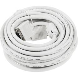 Кабель Buro CAB016S-10M VGA (m) VGA (m) 10м феррит.кольца серый [CAB016S-10M]