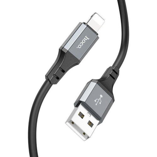 Кабель Hoco X92 Honest IP USB (m)-Lightning (m) 3м черный коробка