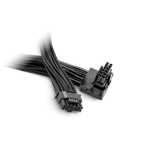 Кабель для корпуса/ Cable be quiet! 12V-2X6 / 12VHPWR 90° CABLE PCI-E, 700mm, Black