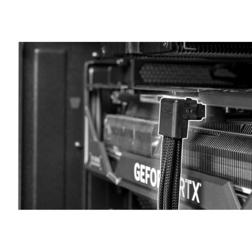 Кабель для корпуса/ Cable be quiet! 12V-2X6 / 12VHPWR 90° CABLE PCI-E, 700mm, Black