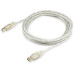 Кабель Buro USB2.0-AM/BM-3-TRANS USB A(m) USB B(m) 3м прозрачный [USB2.0-AM/BM-3-TRANS]