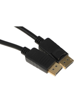 Кабель KingPrice KP-DP-v1.1-1.5m DisplayPort (m) DisplayPort (m) 1.5м черный [KP-DP-V1.1-1.5M]