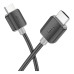 Кабель Hoco US08 ver2.0 HDMI (m) HDMI (m) 2м черный (пакет) Кабель Hoco US08 ver2.0 HDMI (m) HDMI (m) 2м черный (пакет)