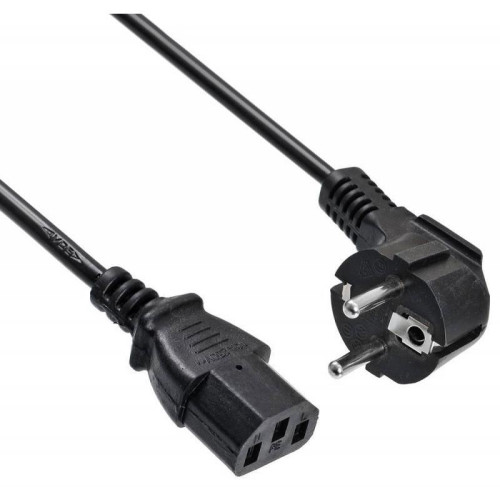 Кабель Buro BU-PCAB-1.8-16A IEC C13 Евровилка 1.8м [BU-PCAB-1.8-16A]
