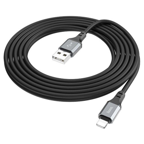 Кабель Hoco X92 Honest IP USB (m)-Lightning (m) 3м черный коробка