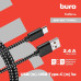 Кабель Buro Braided BHP RET TYPEC1 USB (m)-USB Type-C (m) 1м [BHP RET TYPEC1]