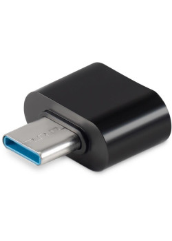 Адаптер Buro BU-USB2-AF-CM USB A(f) USB Type-C (m) черный [BU-USB2-AF-CM]