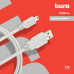 Кабель Buro USB A(m) mini USB B (m) 1м (USB2.0-M5P-1) серый [USB2.0-M5P-1]