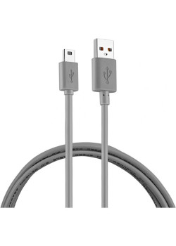 Кабель Buro BHP RET USB_MINI18 USB (m)-mini USB (m) 1.8м серый [BHP RET USB_MINI18]
