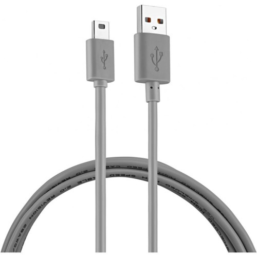 Кабель Buro BHP RET USB_MINI18 USB (m)-mini USB (m) 1.8м серый [BHP RET USB_MINI18]