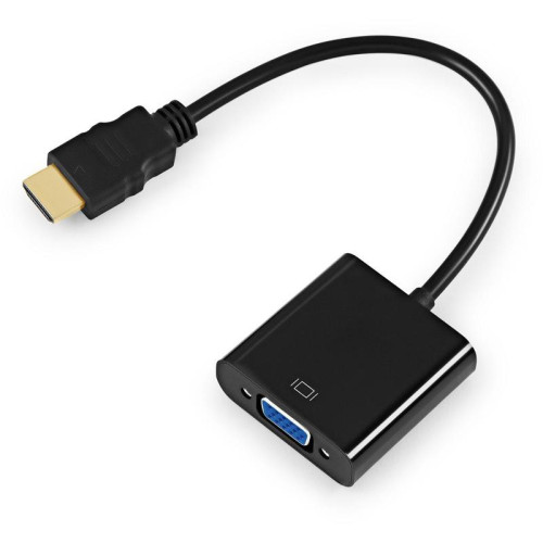 Переходник Buro HDMI-M-VGA-F-WUSB HDMI (m) VGA (f) 0.1м [HDMI-M-VGA-F-WUSB]