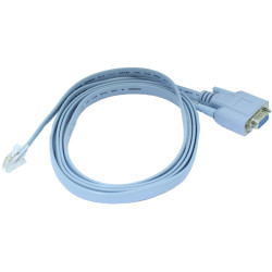 Кабель/ OSNOVO Консольный кабель 1 x Rj45, 1 x DB9 (female), 1,2м