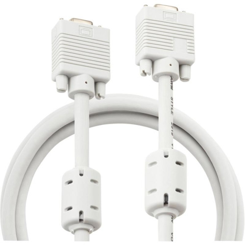 Кабель-удлинитель Buro CAB015S-06 VGA (m) VGA (f) 1.8м феррит.кольца серый [CAB015S-06]